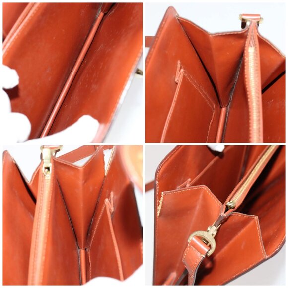 LOUIS VUITTON Epi Capuchin Shoulder Bag Brown - Picture 15 of 15